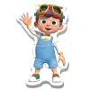 PUZZLE TREFL BABY CLASIC COCOMELON LA JOACĂ 14 PIESE