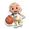 PUZZLE TREFL BABY CLASIC COCOMELON LA JOACĂ 14 PIESE