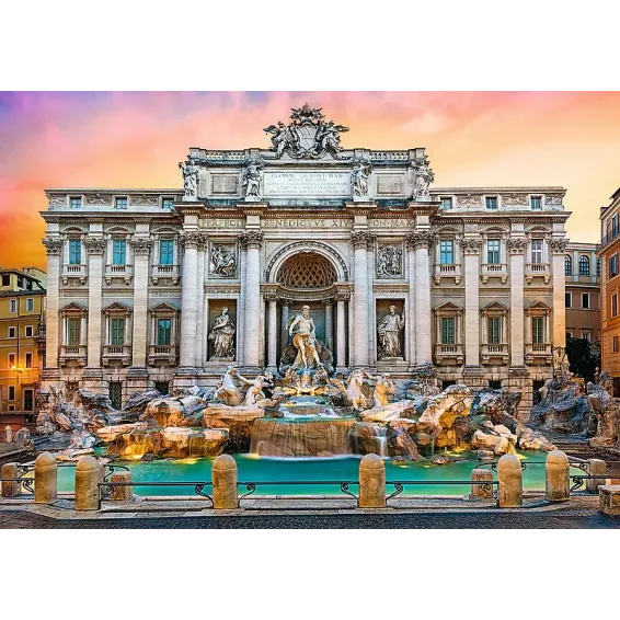 PUZZLE TREFL 500 FONTANNA DI TREVI ROMA