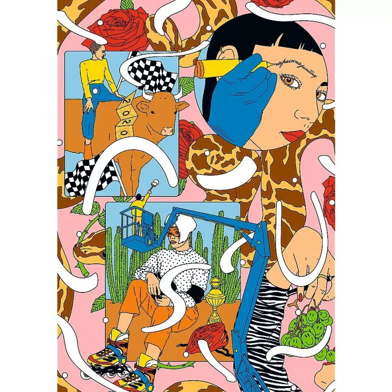 PUZZLE TREFL UFT VELVET 500 MODA FEMININA