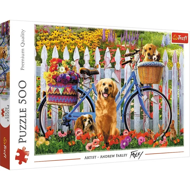 PUZZLE TREFL 500 AVENTURA CĂȚELUSILOR