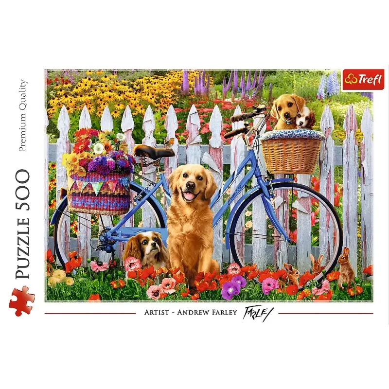 PUZZLE TREFL 500 AVENTURA CĂȚELUSILOR