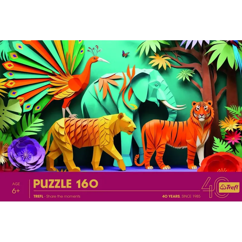 PUZZLE TREFL 160 JUNGLA