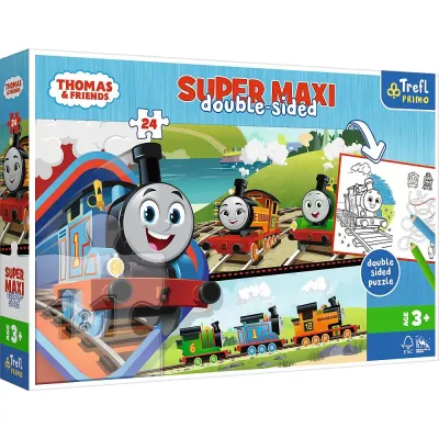 PUZZLE TREFL PRIMO 24 SUPER MAXI THOMAS ȘI PRIETENII