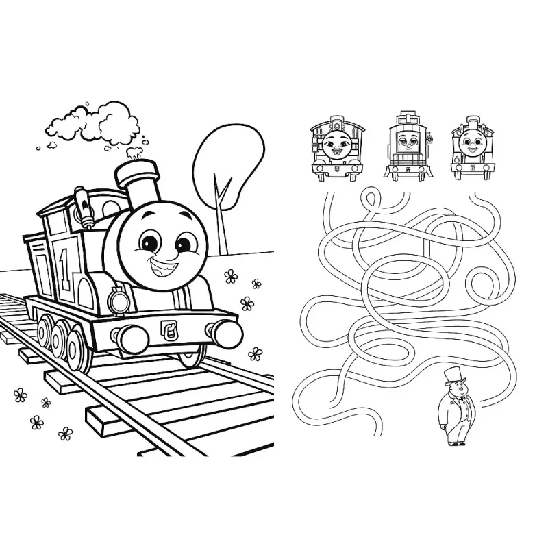PUZZLE TREFL PRIMO 24 SUPER MAXI THOMAS ȘI PRIETENII