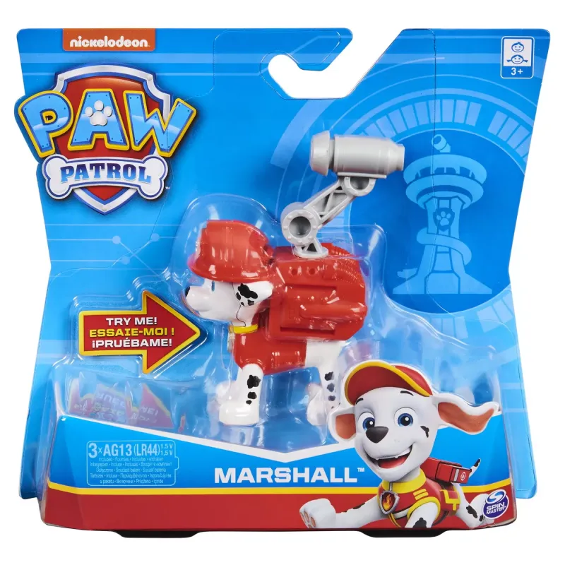 PATRULA CĂȚELUSILOR FIGURINĂ MARSHALL POMPIERUL