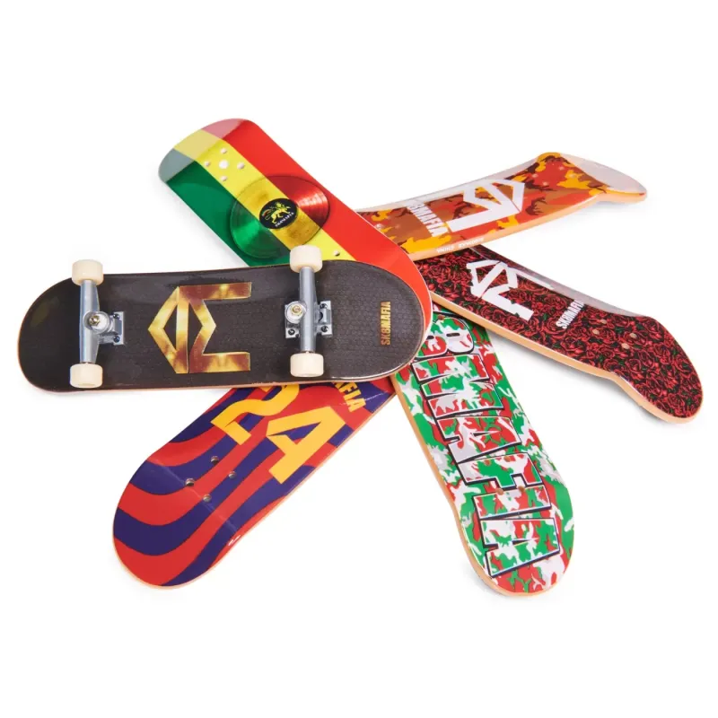 TECH DECK PACHET 6 PIESE CU ACCESORII FINGERBOARD SK8MAFIA