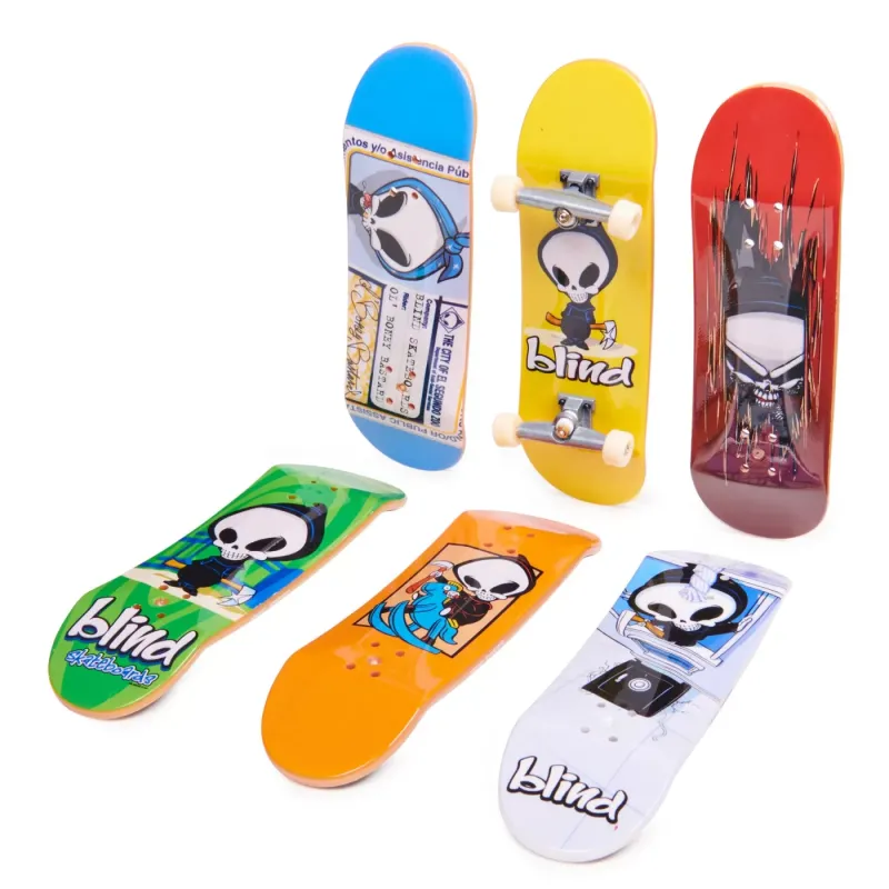 TECH DECK PACHET 6 PIESE CU ACCESORII FINGERBOARD BLIND