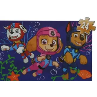 PATRULA CĂȚELUSILOR PUZZLE 4IN1 DIN LEMN