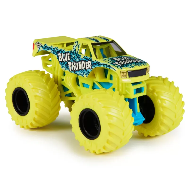 MONSTER JAM MAȘINUȚĂ METALICĂ BLUE THUNDER SCARA 1 LA 64