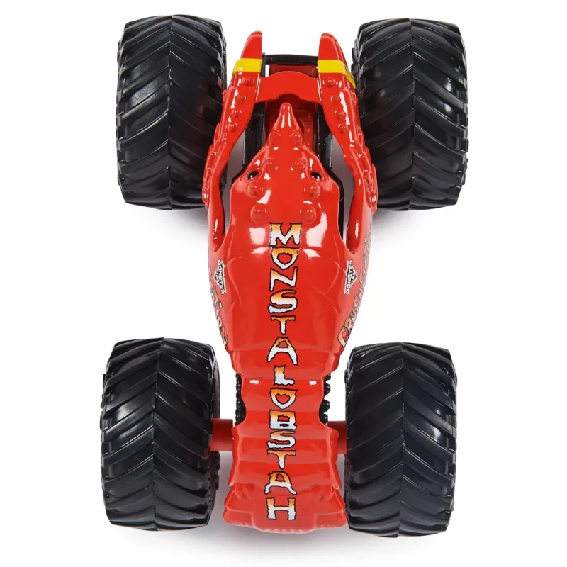 MONSTER JAM MAȘINUȚĂ METALICĂ CRUSHSTATION SCARA 1 LA 64