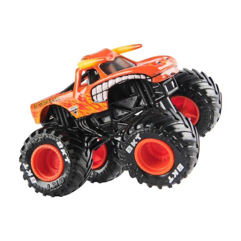 MONSTER JAM MAȘINUȚĂ METALICĂ EL TORO LOCO SCARA 1 LA 64