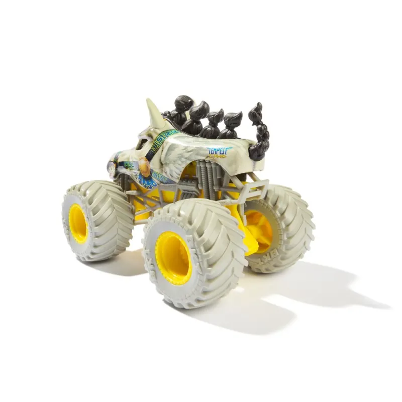 MONSTER JAM MAȘINUȚĂ METALICĂ TEMPEST STEED SCARA 1 LA 64