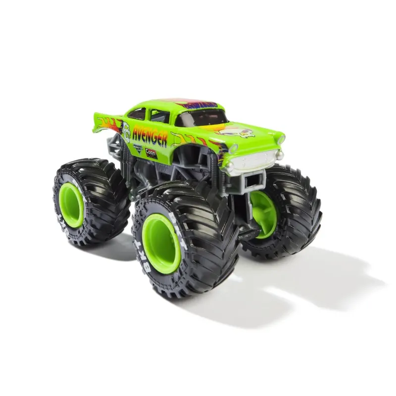 MONSTER JAM MAȘINUȚĂ METALICĂ AVENGER SCARA 1 LA 64