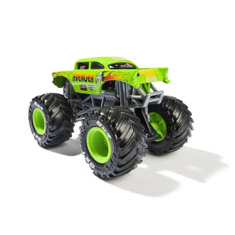 MONSTER JAM MAȘINUȚĂ METALICĂ AVENGER SCARA 1 LA 64
