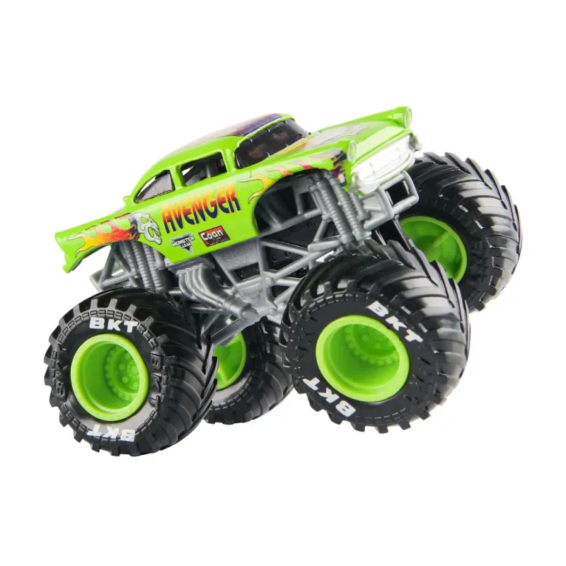 MONSTER JAM MAȘINUȚĂ METALICĂ AVENGER SCARA 1 LA 64