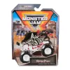 MONSTER JAM MAȘINUȚĂ METALICĂ RACING STRIPES SCARA 1 LA 64