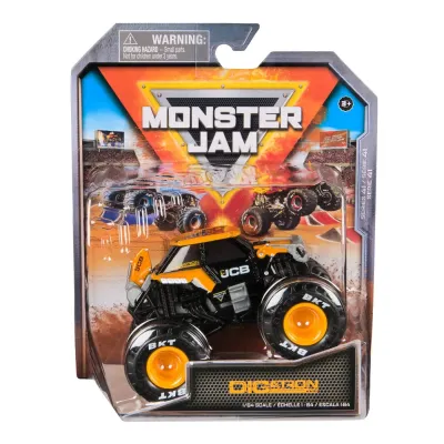 MONSTER JAM MAȘINUȚĂ METALICĂ DIGATRON SCARA 1 LA 64