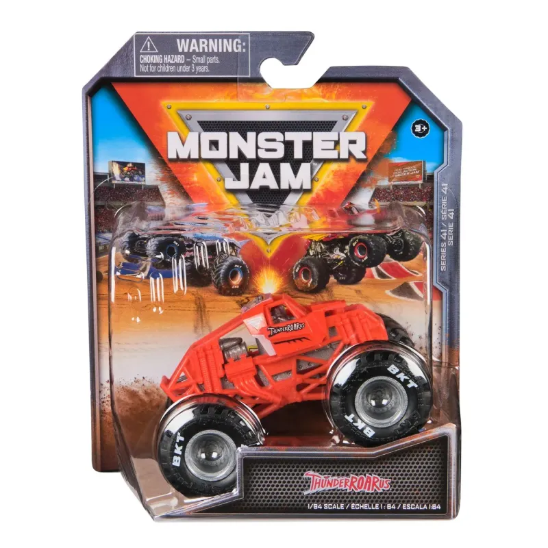 MONSTER JAM MAȘINUȚĂ METALICĂ THUNDER ROARUS SCARA 1 LA 64