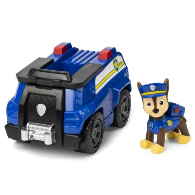 PATRULA CĂȚELUSILOR VEHICULE CU FIGURINĂ CHASE