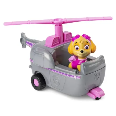 PATRULA CĂȚELUSILOR VEHICULE CU FIGURINĂ SKYE