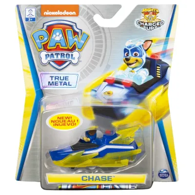 PATRULA CĂȚELUSILOR MACHETA METALICĂ CHASE CHARGED UP