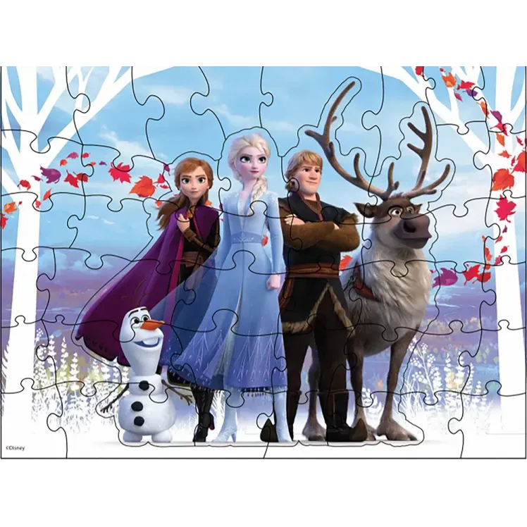 PUZZLE SURPRIZA FROZEN2 CU 48 PIESE IN CUTIE DIAMANT