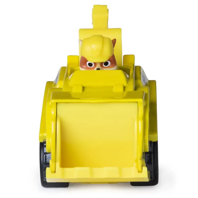 PATRULA CĂȚELUSILOR  MACHETA  METALICĂ RUBBLE CU EXCAVATOR