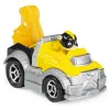 PATRULA CĂȚELUSILOR  MACHETA  METALICĂ RUBBLE SUPEREROU CU MAȘINĂ UTILITARA