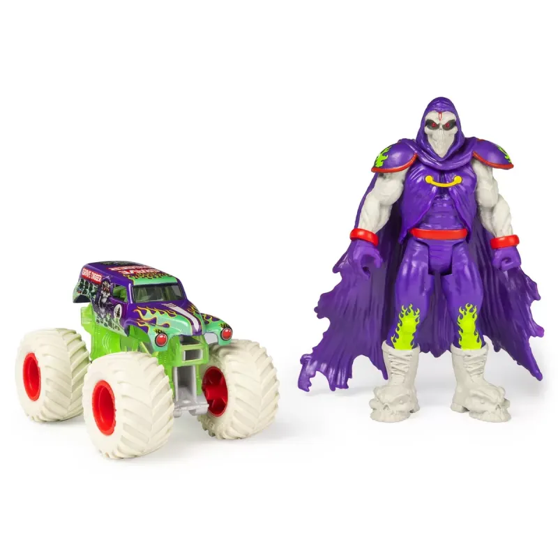 MONSTER JAM MACHETA GROPARUL ȘI GRIM