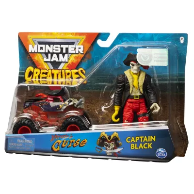 MONSTER JAM MACHETA BLESTEMUL PIRATILOR ȘI CAPITANUL NEGRU