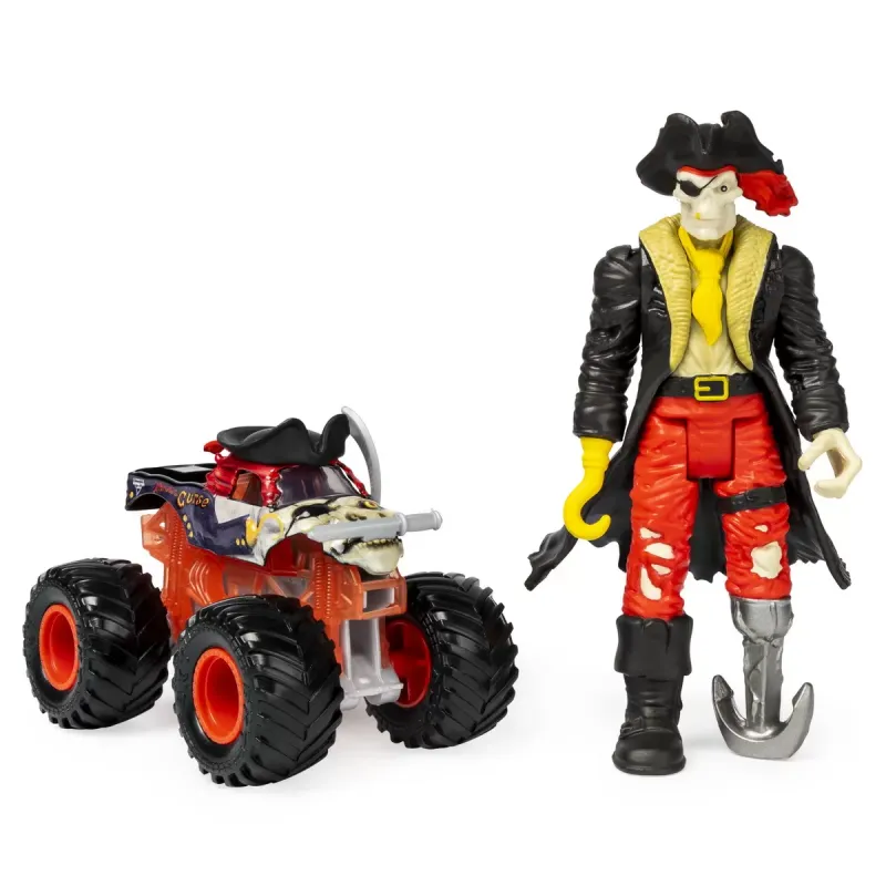 MONSTER JAM MACHETA BLESTEMUL PIRATILOR ȘI CAPITANUL NEGRU