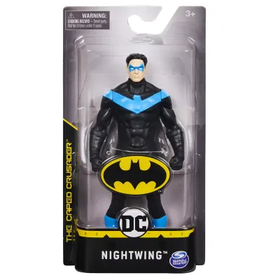 BATMAN FIGURINĂ NIGHTWING 15CM CU COSTUM NEGRU