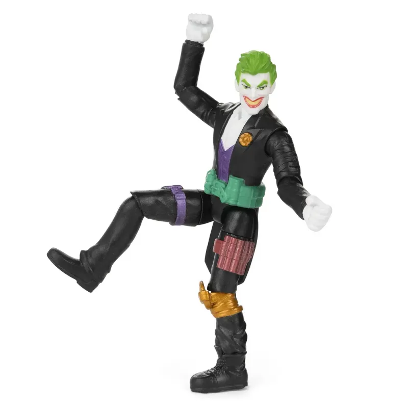 FIGURINĂ JOKER ARTICULATA 10CM CU 3 ACCESORII SURPRIZA