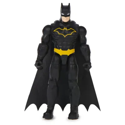FIGURINĂ BATMAN ARTICULATA 10CM CU 3 ACCESORII SURPRIZA