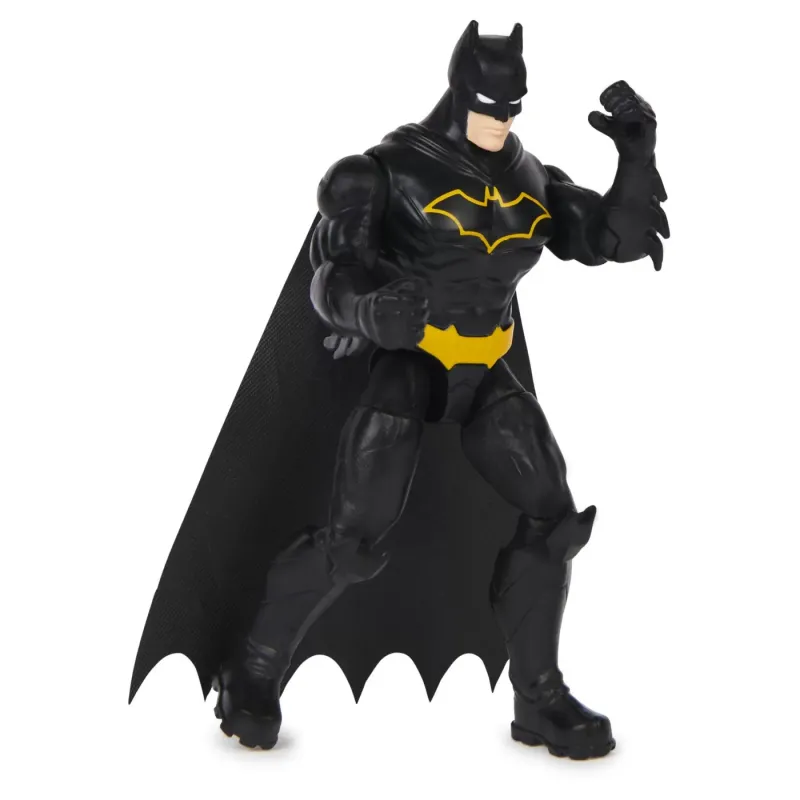 FIGURINĂ BATMAN ARTICULATA 10CM CU 3 ACCESORII SURPRIZA