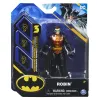 FIGURINĂ ROBIN ARTICULATA 10CM CU 3 ACCESORII SURPRIZA