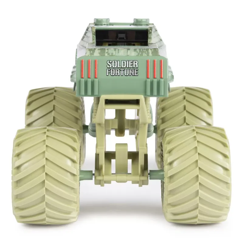 MONSTER JAM MAȘINUȚĂ METALICĂ SOLDIER FORTUNE SCARA 1:24