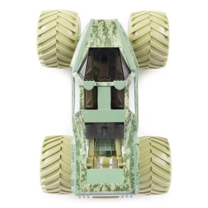 MONSTER JAM MAȘINUȚĂ METALICĂ SOLDIER FORTUNE SCARA 1:24