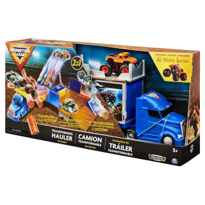 MONSTER JAM SET DE JOACĂ CAMIONUL CONVERTIBIL IN ARENA