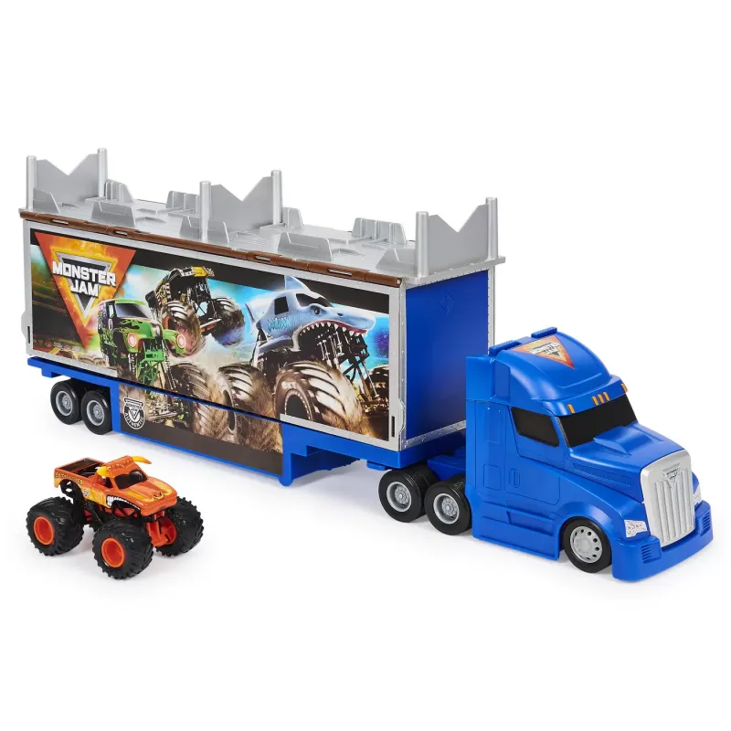 MONSTER JAM SET DE JOACĂ CAMIONUL CONVERTIBIL IN ARENA