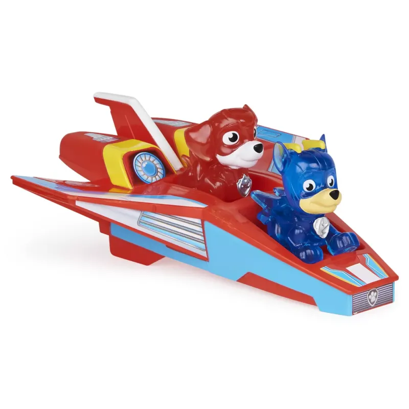 PATRULA CĂȚELUSILOR AVION CU FIGURINELE CHASE ȘI MARSHALL