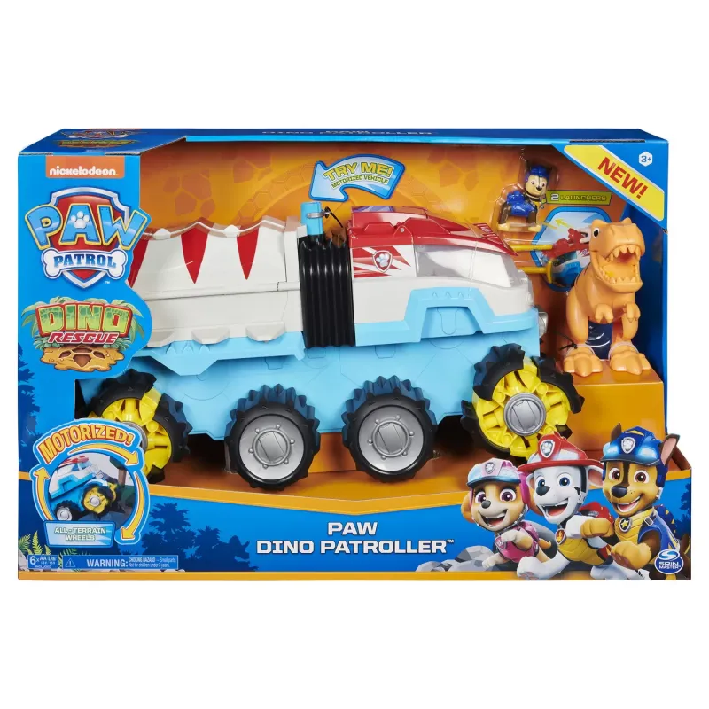 PATRULA CĂȚELUSILOR VEHICUL DE PATRULARE DINO PATROLLER MOTORIZAT