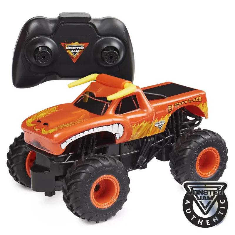 MONSTER JAM RC MAȘINUȚĂ EL TORO LOCO SCARA 1:24