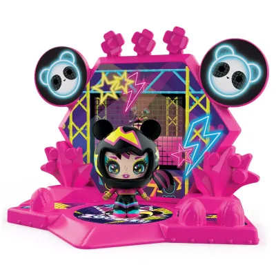 ZOOBLES Z-GIRLZ FIGURINĂ DE TRANSFORMARE FETITA URSULET PANDA