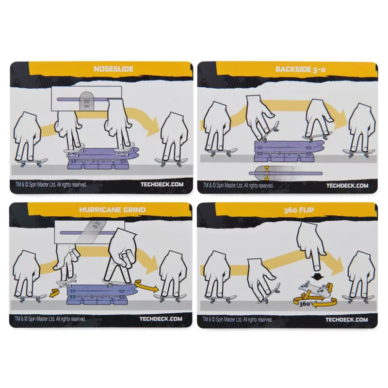 TECH DECK PACHET CU OBSTACOL FINGERBOARD LUCAS