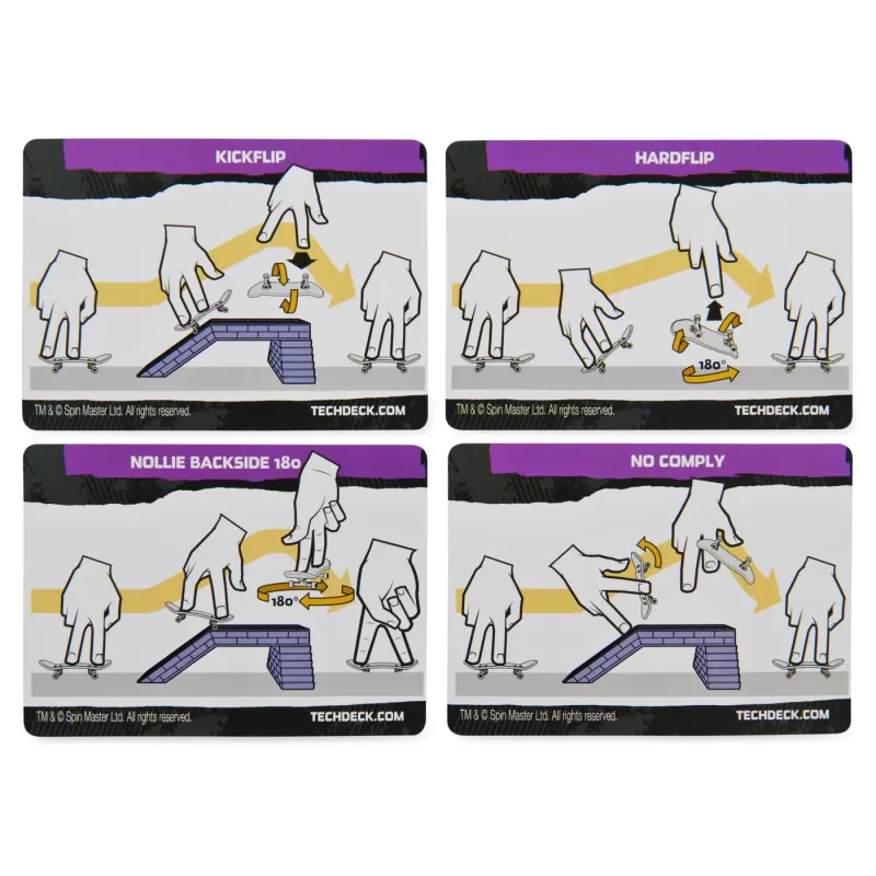 TECH DECK PACHET CU OBSTACOL FINGERBOARD GONZALES