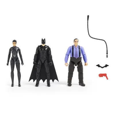 BATMAN FILM SET DE 3 FIGURINE 10CM
