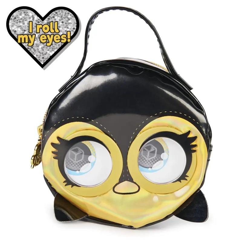 PURSE PETS GENTUȚĂ MICRO PINGUIN NEGRU