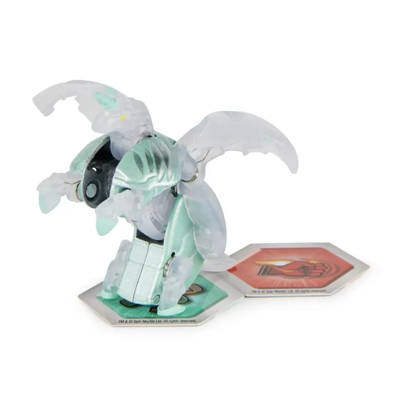 BAKUGAN S4 FIGURINĂ METALICĂ NEO PEGATRIX ALB